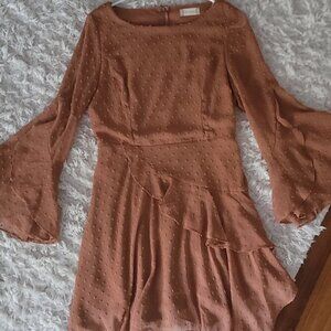 Altar'd State Medium Burnt Orange Dress
